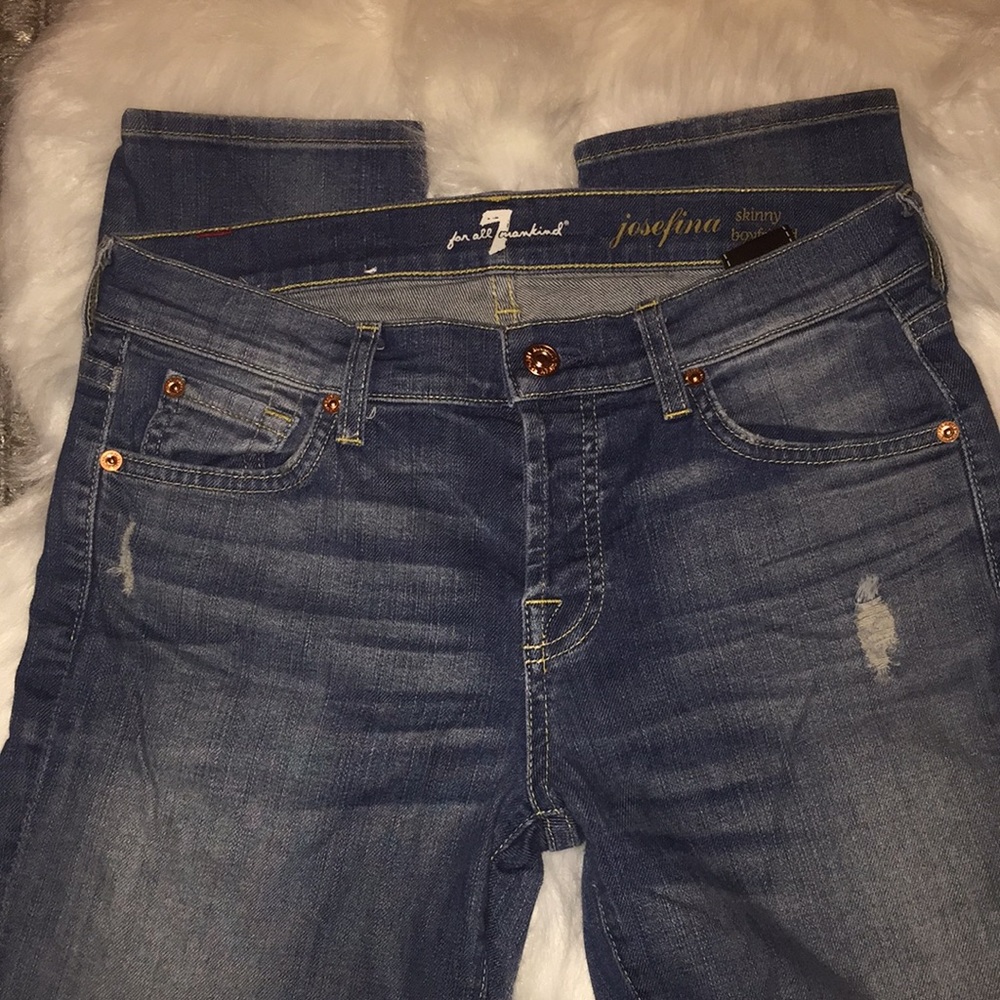 🌟7 For All Mankind Josephine Skinny Boyfriend 🌟